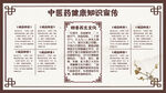 中医药健康知识宣传栏