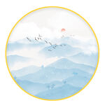 圆形画