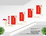 廉洁楼道文化