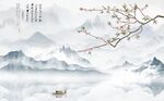 新中式背景墙
