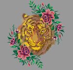 虎与花