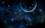 蓝色星空