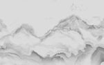 新中式灰色意境山水 TIF分层