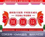民防局形象墙
