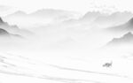 现代客厅山水 TIF文件分层