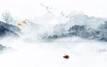 新中式背景墙