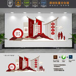 文明和谐社区建设文化墙