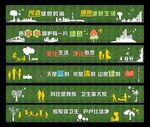 绿色围挡 草坪围档