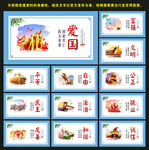 价值观展板