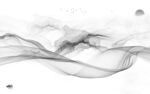 简约灰色新山水 tif分层图