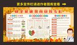 秋季健康教育宣传栏图片