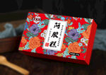 阿胶糕设计平面展开图