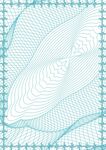冰蓝水晶 铭牌证书纹