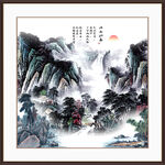 山水装饰画