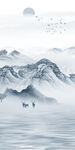 高端新玄关山水 tif分层图