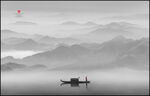 新中式山水画