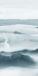 中式玄关山水图 TIF分层画