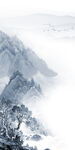 大气 山水画玄关  TIF分层