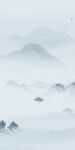 别墅玄关画山水 TIF分层图