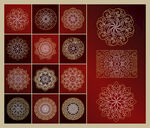 矢量传统中式装饰图案