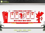 党史背景展板 