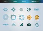 边角花纹