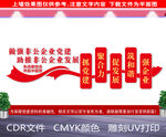 非公企业党建文化墙
