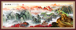国画山水画