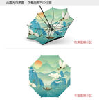 国潮雨伞
