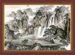 山水画 