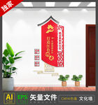 打造红色物业党建文化墙