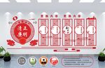 红色文化墙 