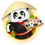 国潮寿司功夫熊猫
