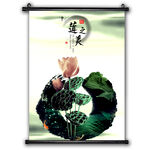 莲之美 办公室挂画 书房挂画 