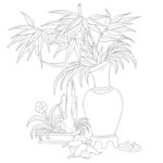 竹林花瓶
