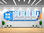企业发展历程文化墙