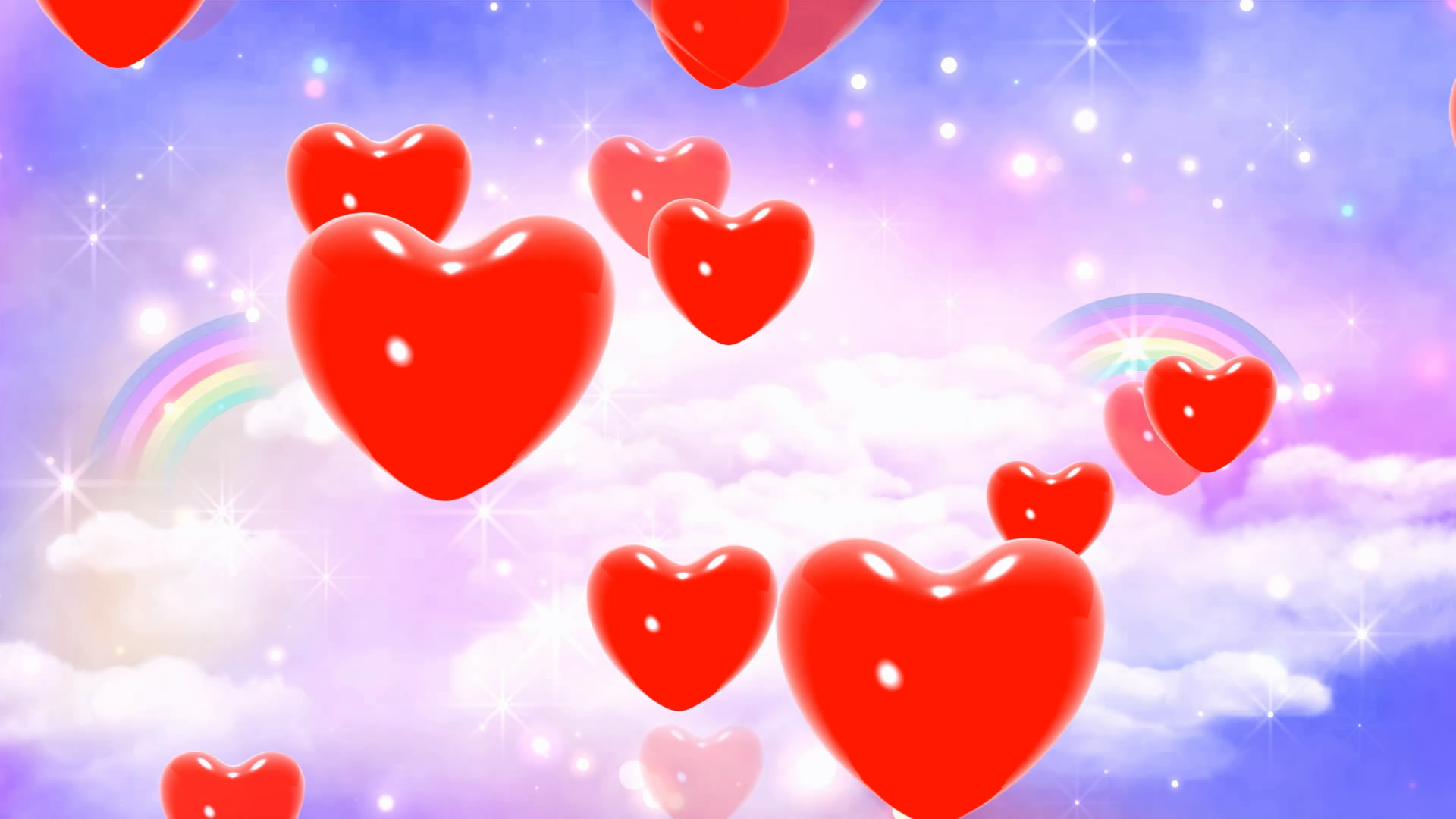 爱心大无限 舞台大屏幕背景视频