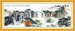 山水风景壁画