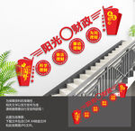 财政楼梯文化
