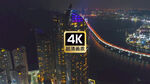 滨海城市夜景