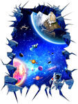 宇宙星空地画