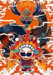 国潮京剧脸谱插画海报