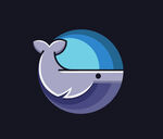 圆形鲸鱼