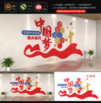 中国梦文化墙