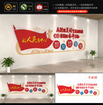 人民对美好生活的向往文化墙