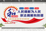 人民调解文化墙