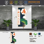 竖版廉政文化墙