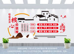社会主义核心价值观文化墙
