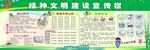 精神文明建设宣传栏