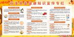 秋季健康宣传栏